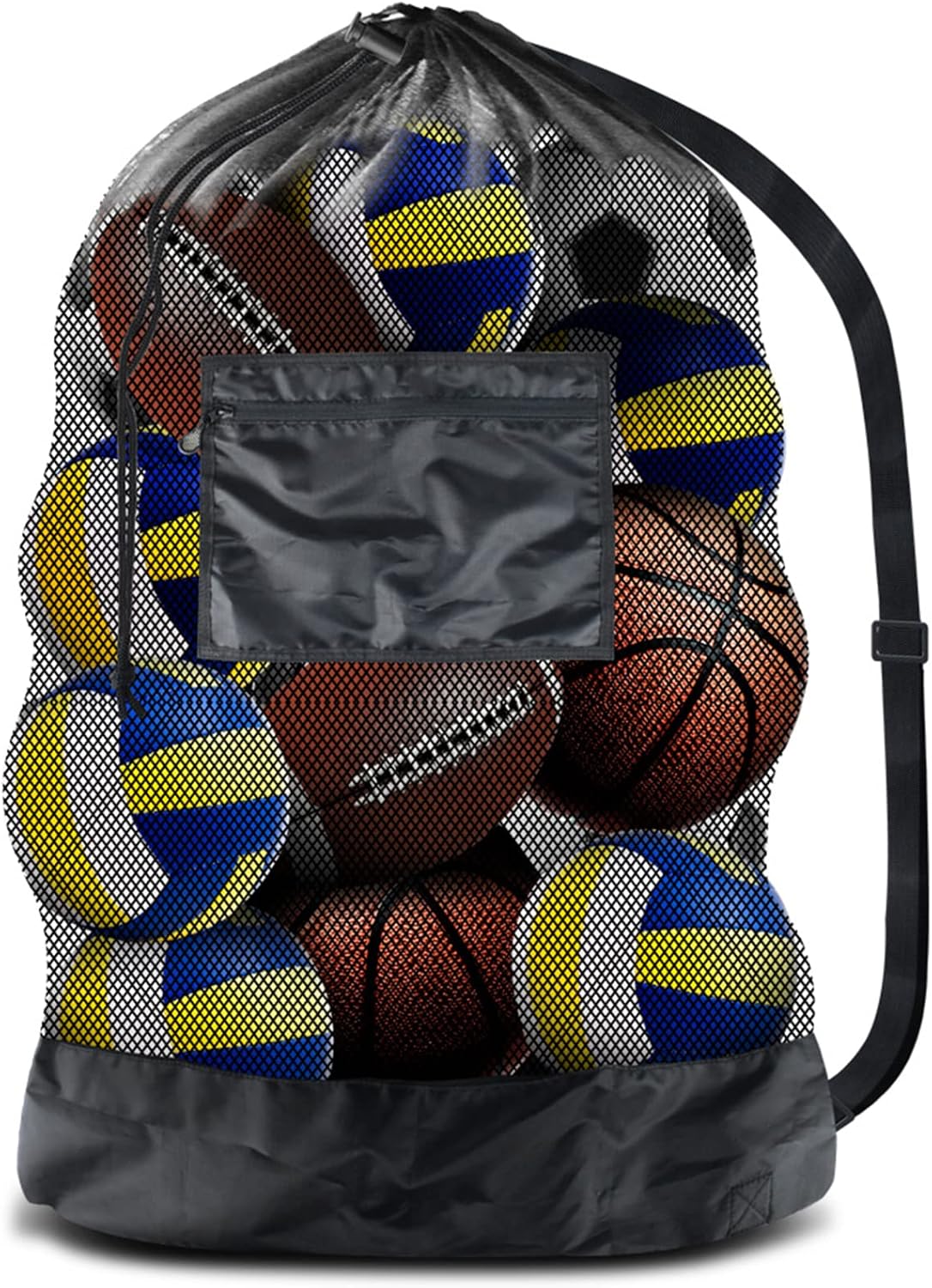 Large Sports Ball Bag Mesh Socce Ball Bag
